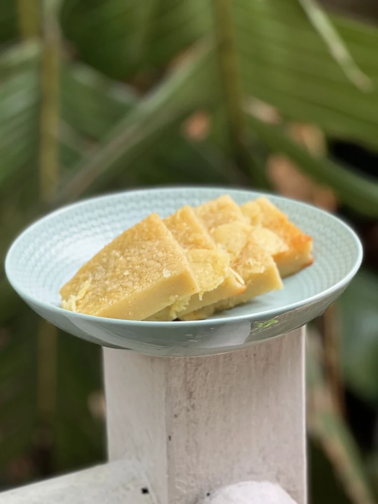 Bibingka (Easy Mochi-Style Filipino Rice Cake)
